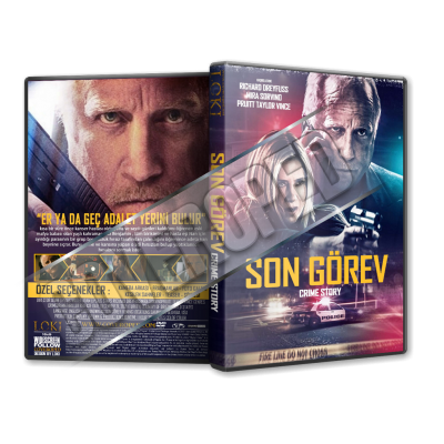 Son Görev - Crime Story - 2021 Türkçe Dvd Cover Tasarımı